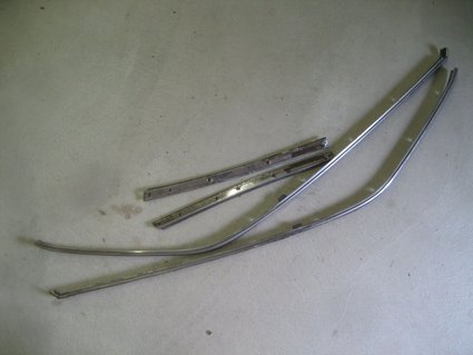 1966-1967 Pontiac GTO  weatherstrip retainers