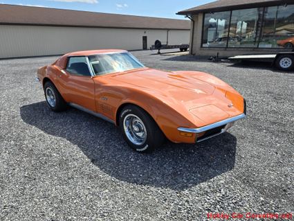 1972 Orange Corvette For Sale
