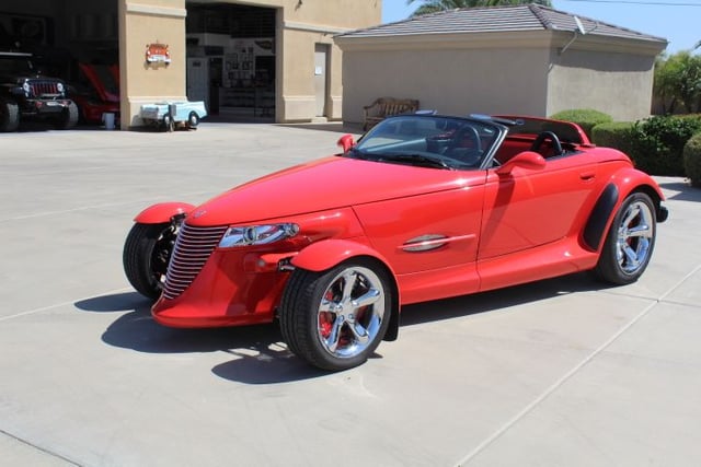 2000 PLYMOUTH PROWLER $10000 IN EXTRAS MAY TRADE
