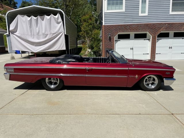 1963 Ford Galaxie 500 XL Convertible 30 Year Owner