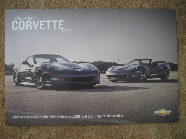 2012 Corvette Dealer Showroom Picture