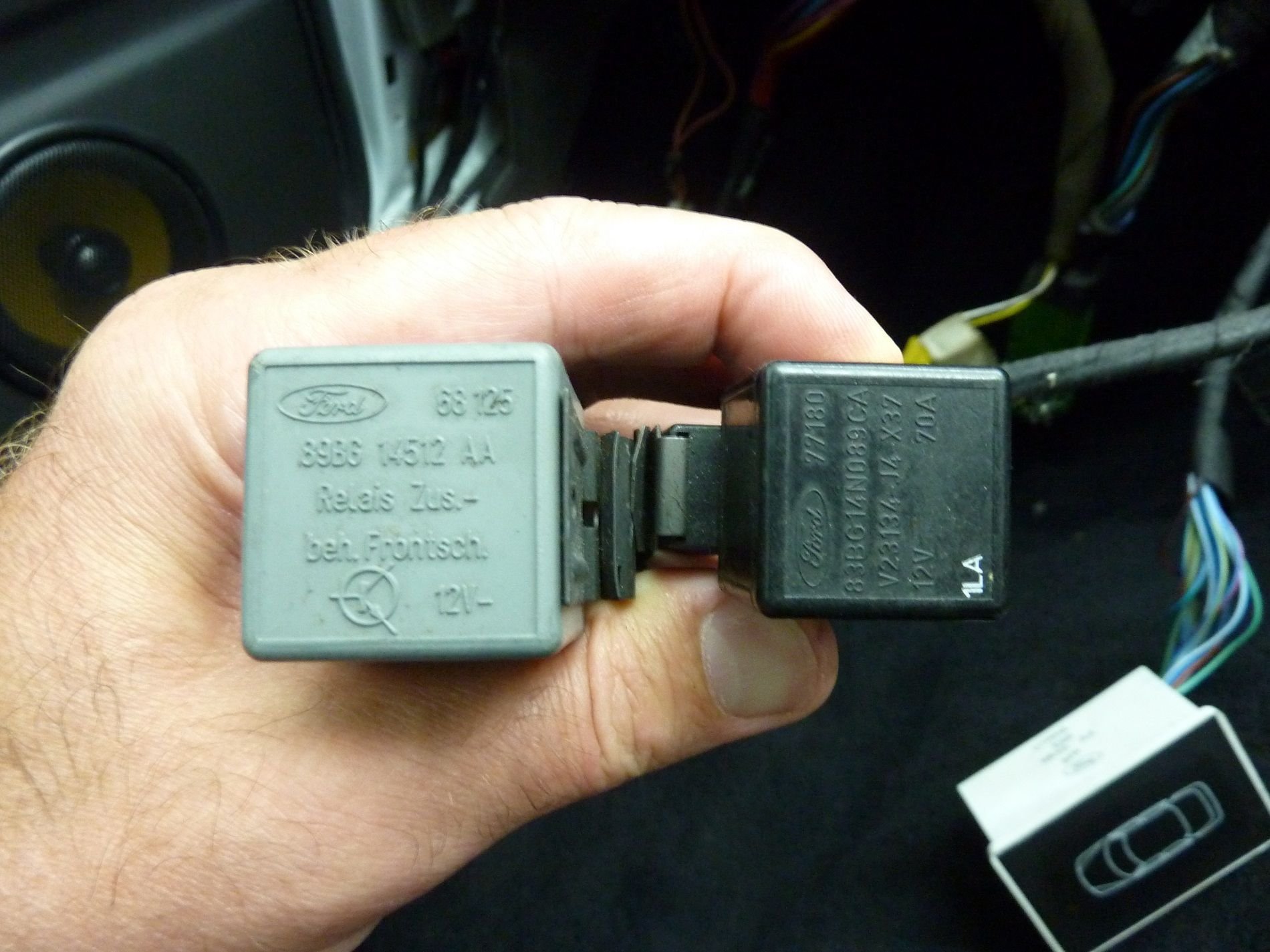 Heated front screen relay PassionFord Ford Focus, Escort & RS Forum