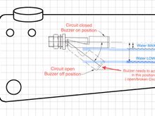 Won’t work this way as circuit is open (OFF) at low level