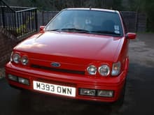 My Old Fiesta RS1800...was mint!