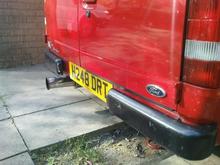 Does the exhaust come out too far?