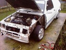 Makin a start