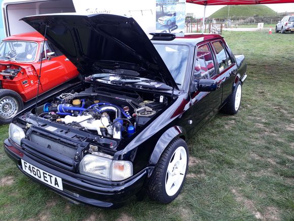I went to a hillclimb yesterday, here in cornwall & got to view this... built by a cornish rally prep company. Complete subaru running gear/floorpan
