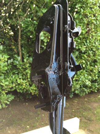 I tidied up the welds, then seam sealed for neatness and painted it up.