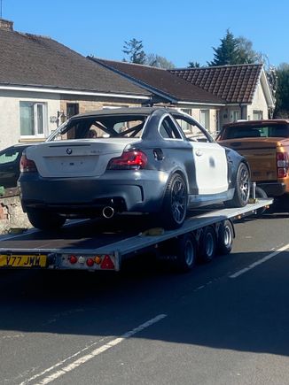 My sons 1 series on it’s way for mapping. 370whp paint and mot next. 