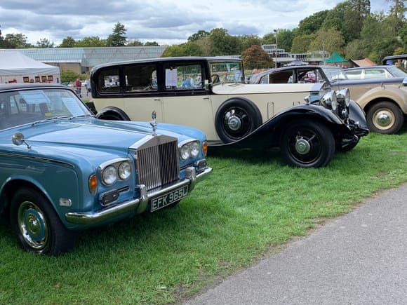A few nice Rolls Royce's