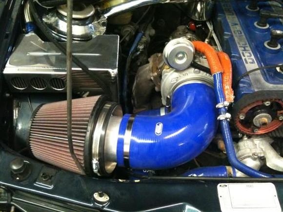 New gt3071 turbo and k&amp;n airfilter