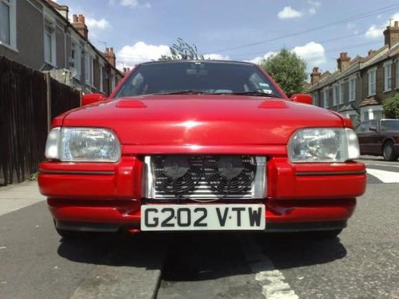 THE FRONT OF ME RS TURBO
