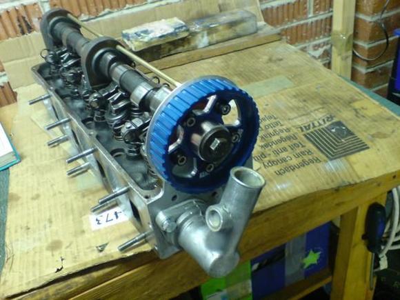 Polished and ported with large valves