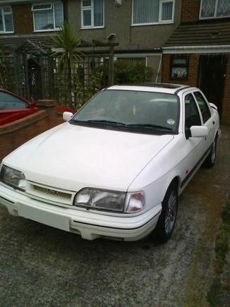 front of sierra  when i 1st got her