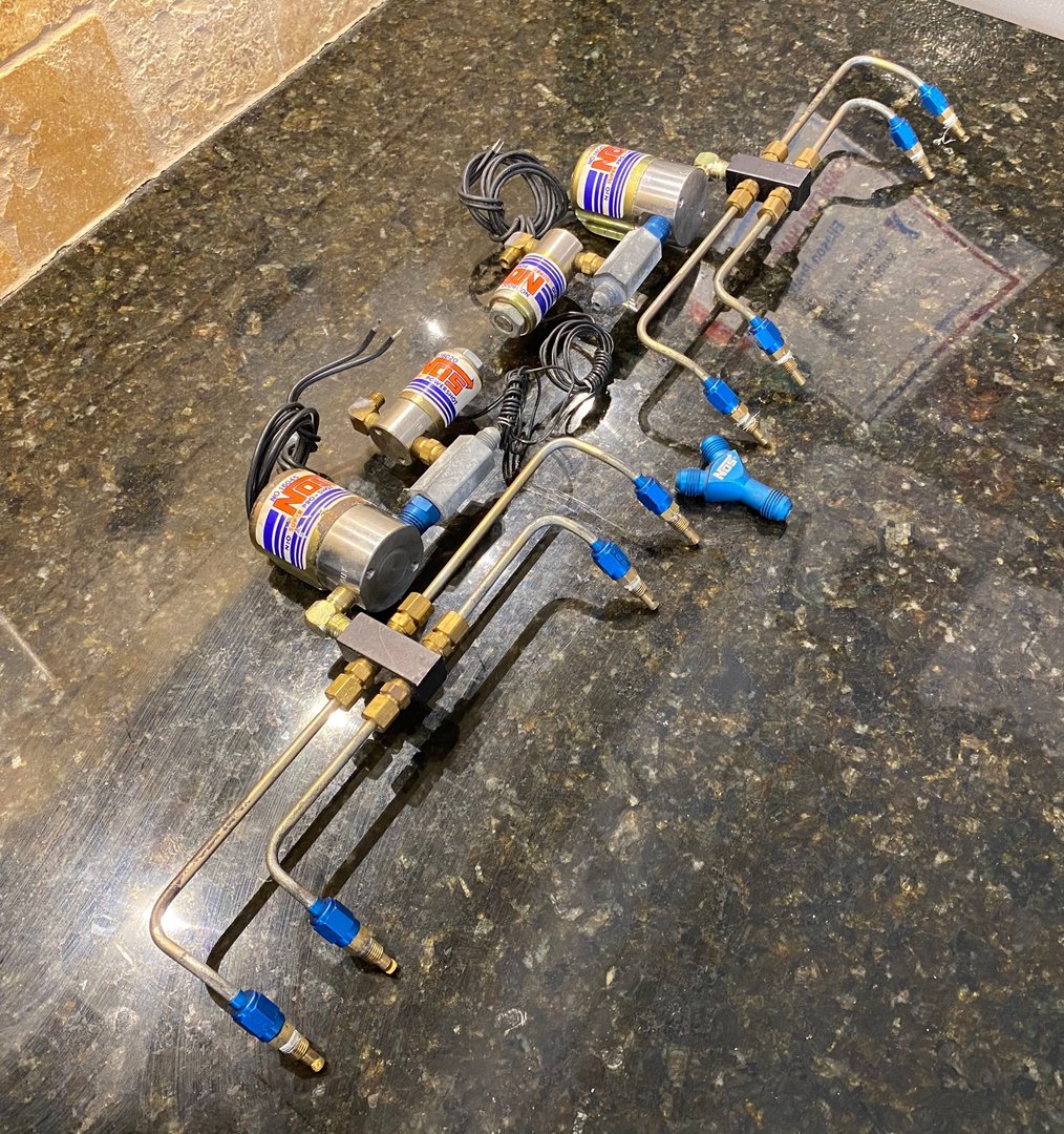 NOS Pro Series Dry Pro Shot Nitrous Fogger w Dual Purge SBC for Sale in