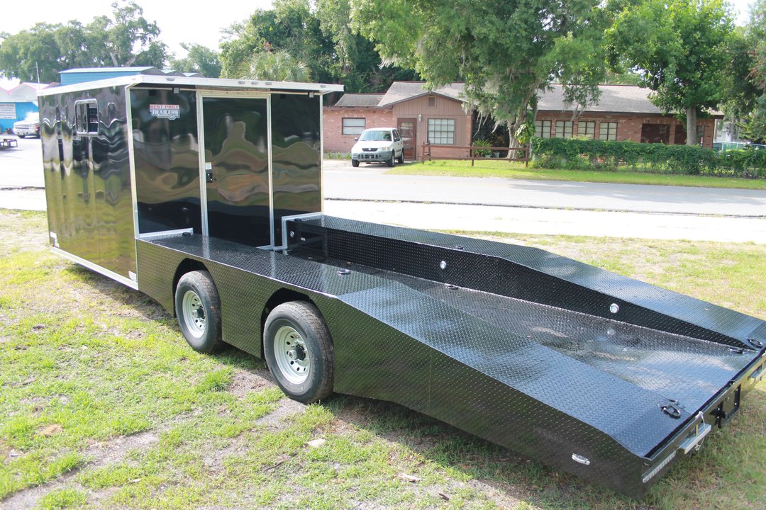 28 ft Wedge Front Hybrid Trailer for Sale in Holly Hill, FL