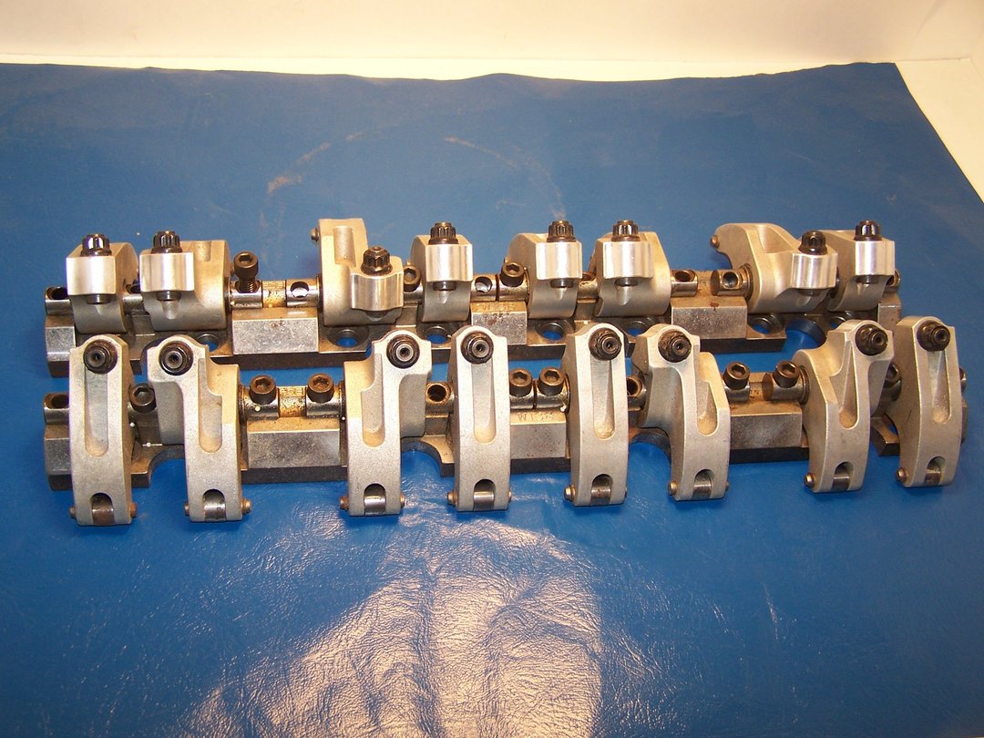 JESEL SHAFT ROCKER ARMS 18 degree SBC 2.00 Intake 1.90 Exh R for Sale