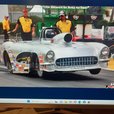 56 CORVETTE SUPER GAS ROADSTER ROLLING  for sale $20,000 