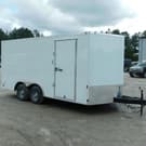 2023 Continental Cargo Sunshine 8.5x16 Vnose with 5200lb Axl