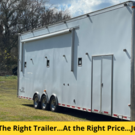 AVAILABLE NOW!!  2007 LIFT GATE Stacker Race Trailer