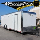 Enclosed Race Trailer 2024 28' Edge Fully Loaded