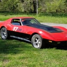 77 Vette with multiple racing upgrades