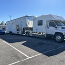 2005 Chevy 7500 Totor & 2007 40" Aluminum Stacker Trailer