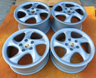 OEM ORIGINAL FACTORY PORSCHE 911 993 TURBO TWIST WHEELS HOLL  for sale $4,200 