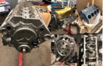 Newly Built Small Block Chevy 383 Engine Forged