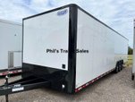 34' RACE TRAILER ENCLOSED / TWO CAR HAULER CONTINENTAL CARGO  for sale $27,500 