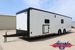 32' Auto Master Living Quarters Race Trailer @ Wacobill.com 