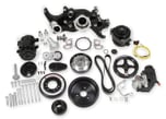 GM LS Mid Mount Complete Accessory Kit - Black, by HOLLEY, M  for sale $3,249 