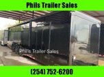  34' BATHROOM TRAILER RACE TRAILER ELECTRIC AWNING   for sale $48,999 