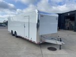 United UAT 8.5x28 Aluminum Racing Trailer