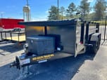 NEW 7X14X2 Hydraulic Dump trailer  for sale $11,299 