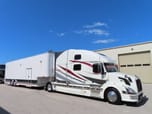 09 VOLVO VNL with 17 RENEGADE 42" LIFTGATE STACKER TRAILER 