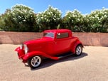 1932 ford 3 window coupe hot rod   for sale $48,000 