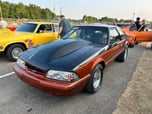 Mustang drag car roller 
