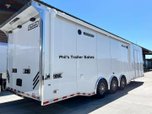 34' RACE TRAILER HAULMARK EDGE PRO GLASS DOORS  for sale $45,999 