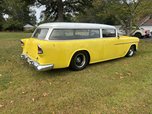 1955 Chevy 2 dr wagon custom  for sale $26,000 