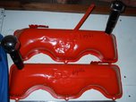 Frankie Schneider Chevy 348 409 Valve Covers Signed 1963 64   for sale $250 