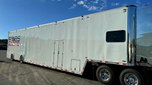  53’ 3-car Race Trailer with Rig and Awning  for sale $319,900 