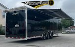 REDUCED! 2025 34' LOADED Car Hauler w/Large Corner Bathroom 