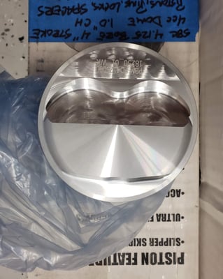 PBM/Mahle Forged Dome Piston and ring sets BNIB