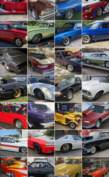 Over 60 racecars\prostreet\rollers\projects  for Sale $10,000 