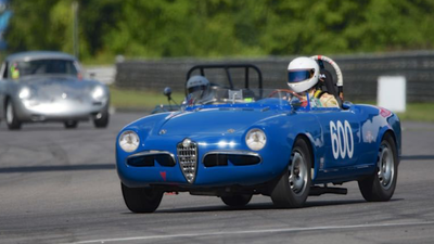 1957 Alfa Romeo Giulietta Spider race car