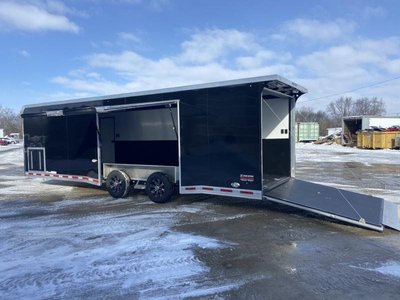 United 8.5x28 UAT All Aluminum Racing Trailer  for sale $39,995 