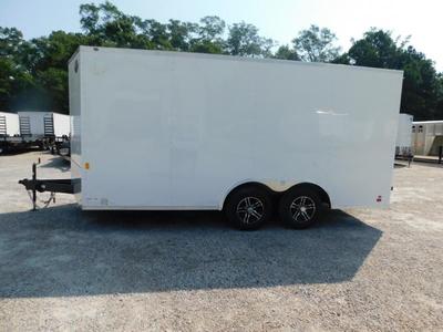 2024 Continental Cargo Sunshine 8.5x16 Vnose with 5200lb Axl  for sale $7,995 