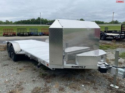 2025 Aluma 82"x20' H-ANV-TILT-TA-EL Car Hauler 990  for sale $13,999 