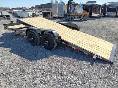 2024 Rice Trailers 16' + 4' Partial Tilt Equipment 